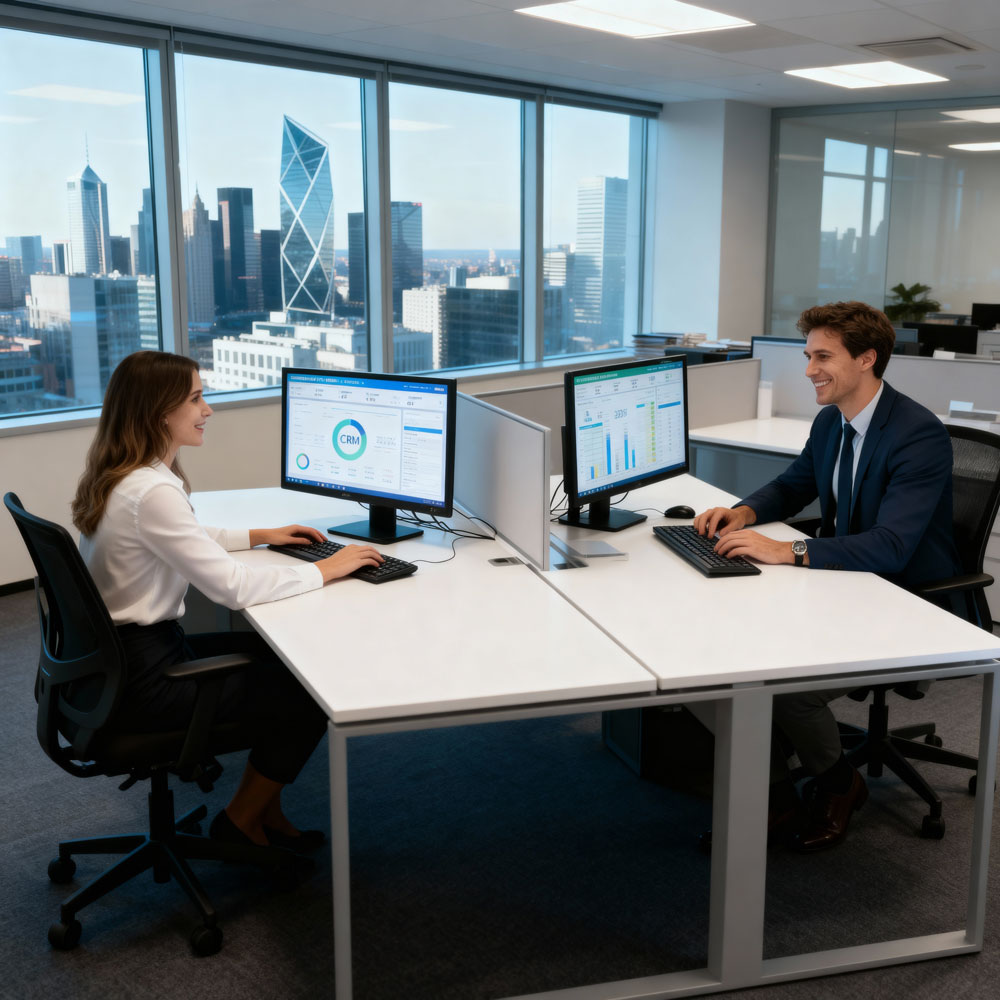 Application métier moderne développée par MWA - CRM, planning et suivi de chantier sur mesure